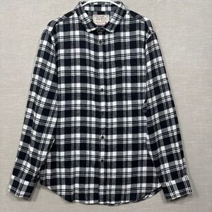 Jachs Mfg Co Plaid Flannel Shirt Men's XL Button Front Lumberjack